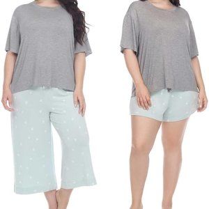 NWT Honeydew Ladies' Palazzo 3-piece Lounge Set- Size Medium